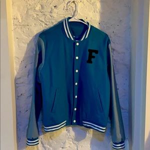 Blue Varsity Jacket